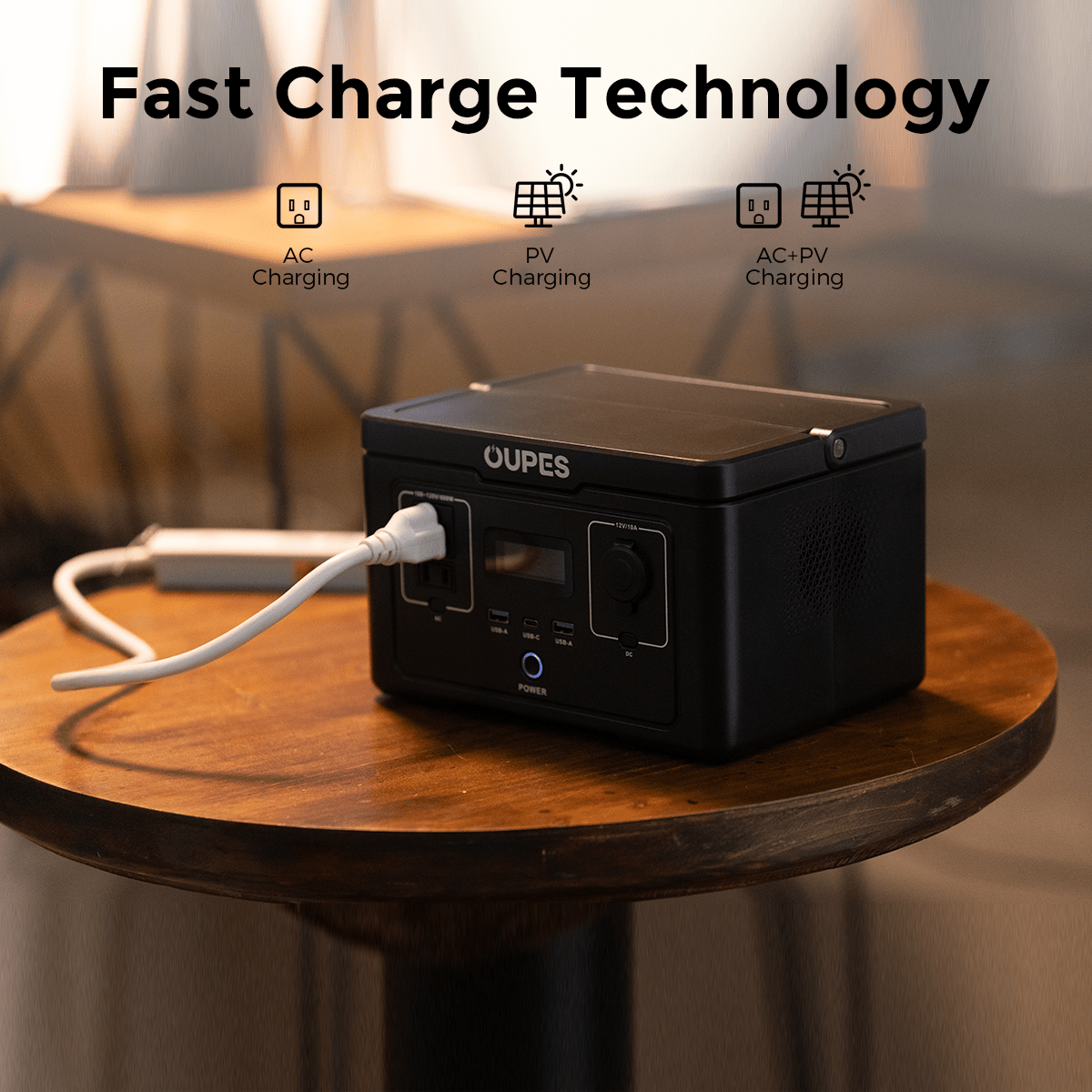 Exodus 600 + 240W Solar Panel | Solar Generator Kit