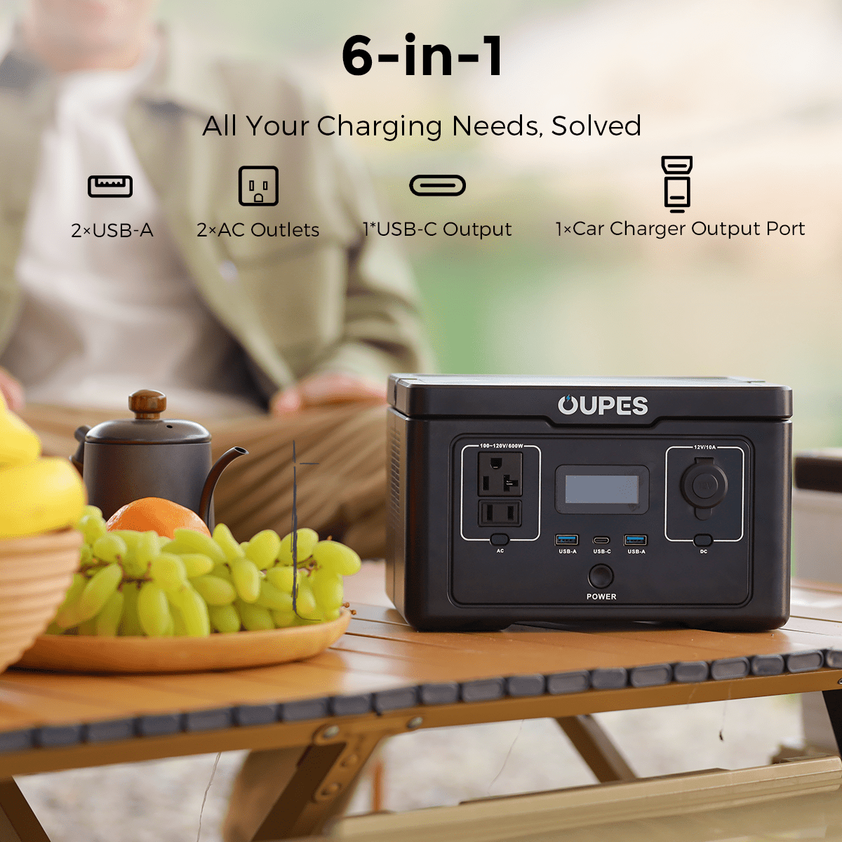 Exodus 600 + 240W Solar Panel | Solar Generator Kit