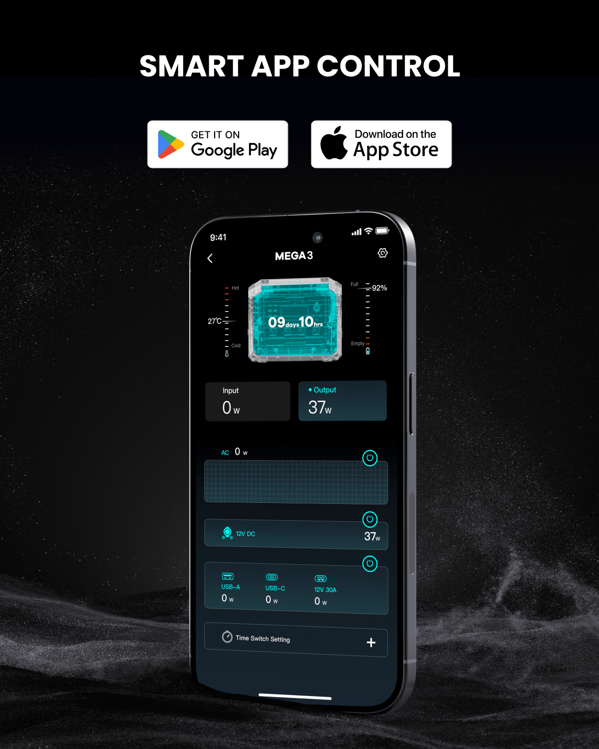 Mega 3 + B2 Extra Battery + 2*240W Solar Panel | Solar Generator Kit