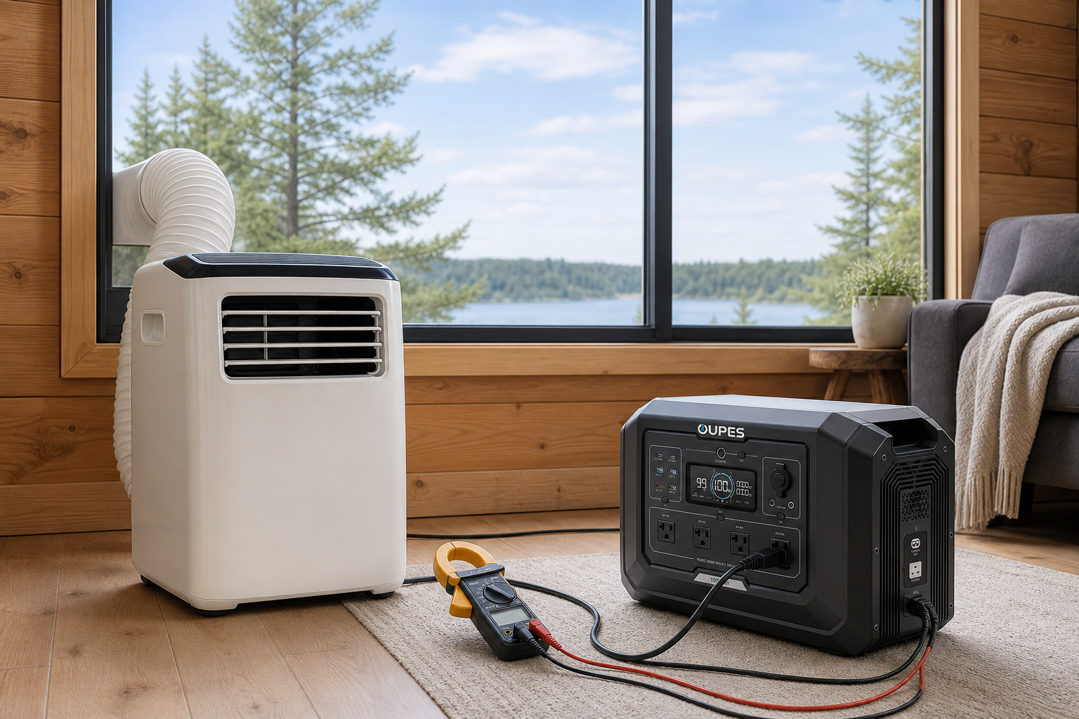 Air Conditioner Wattage: Running Watts, Startup Surge and Runtime