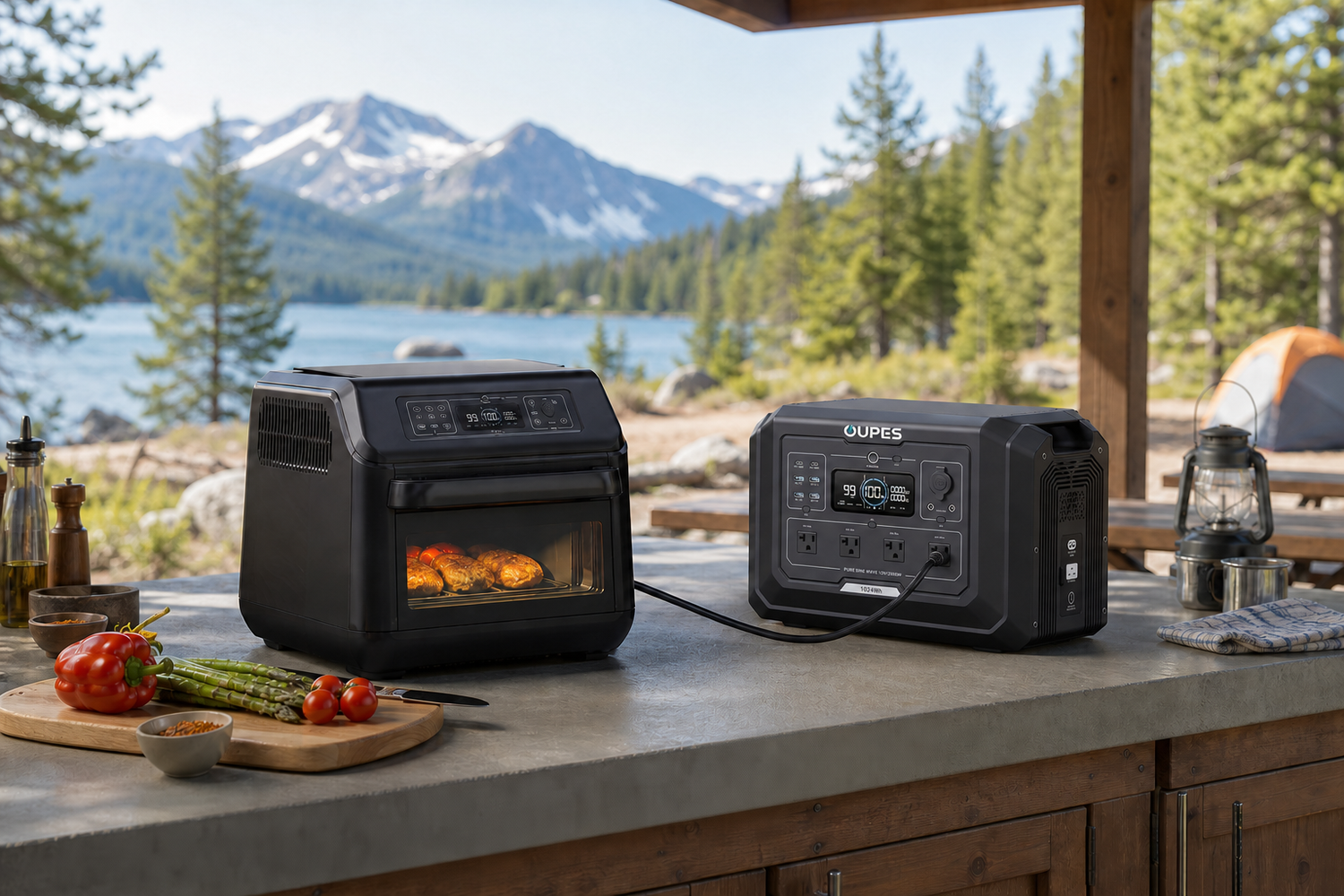 Air Fryer Wattage: Power Use, Circuit Load and Battery Runtime