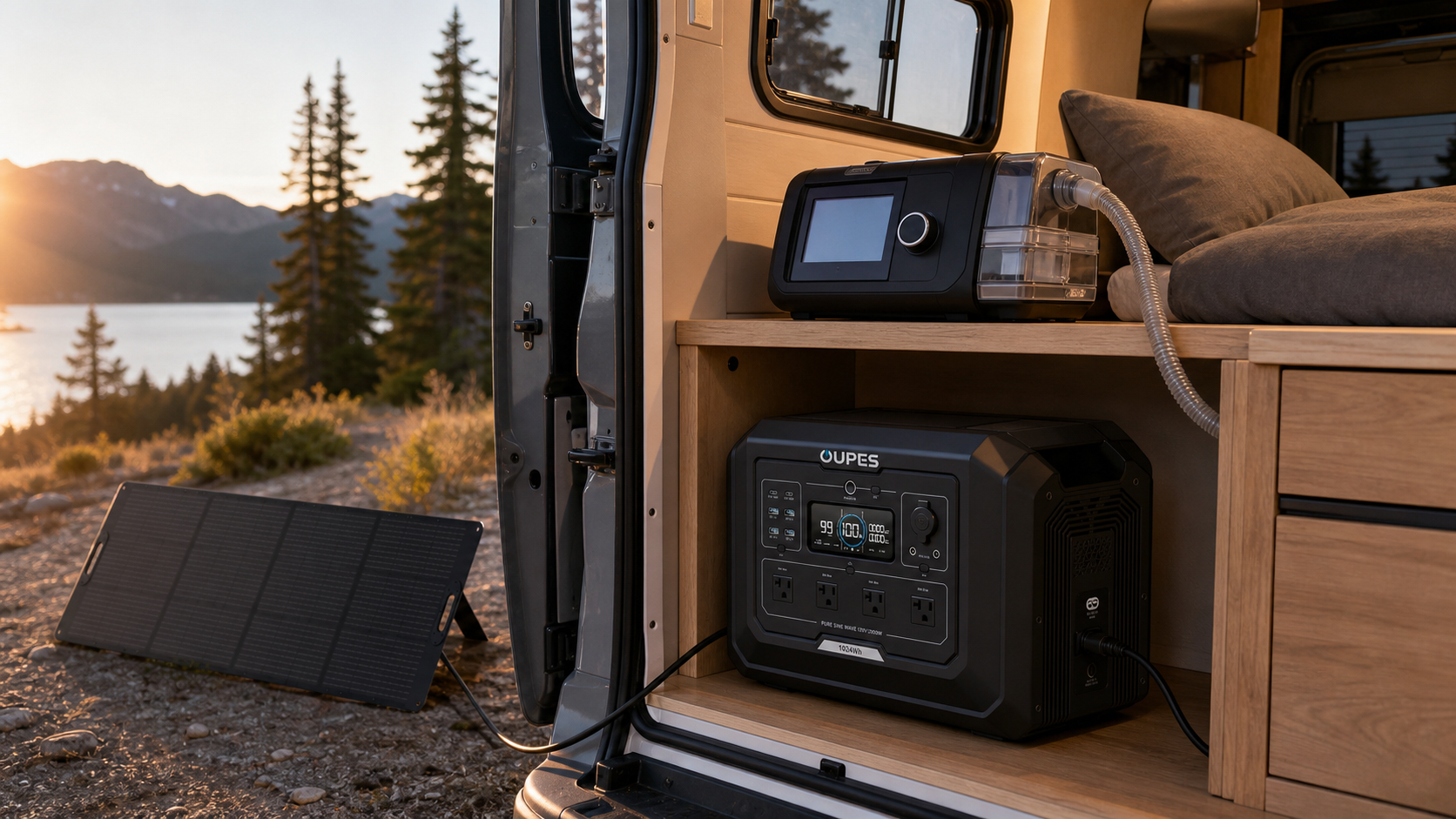 CPAP and Camping: How to Plan Safe Overnight Battery Power