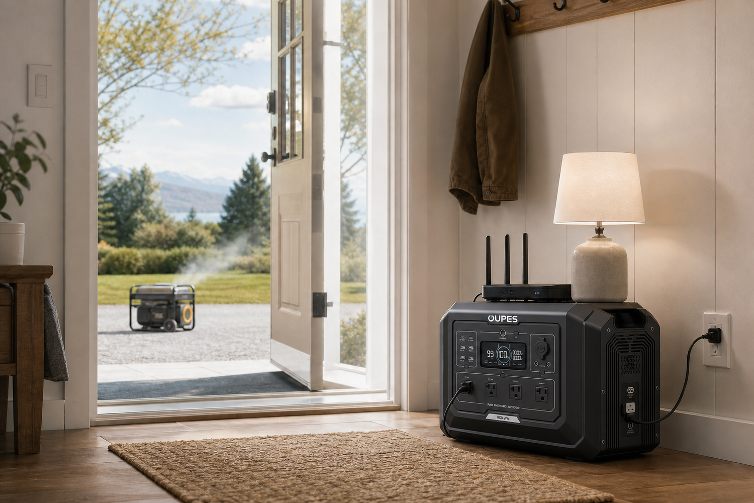 Indoor Generator Safety: Why Battery Power Stations Are Different