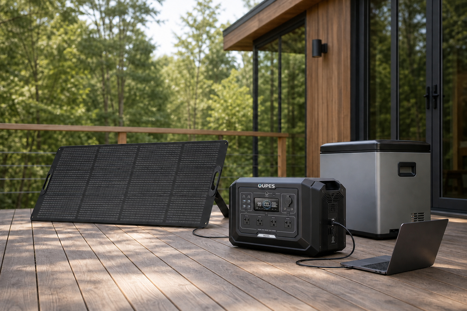 Portable Power Station With Solar Panel: Kit Sizing Guide