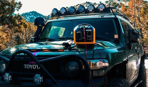 portable solar station-road trip-power supply-solar generator