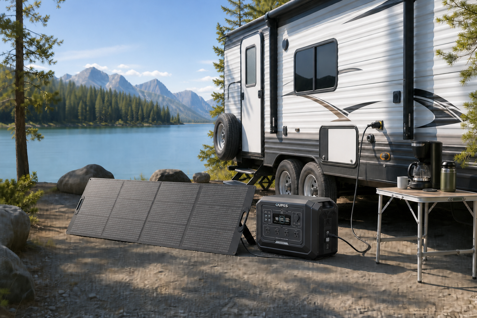Camper Battery Charging: Shore Power, Alternator and Solar Methods