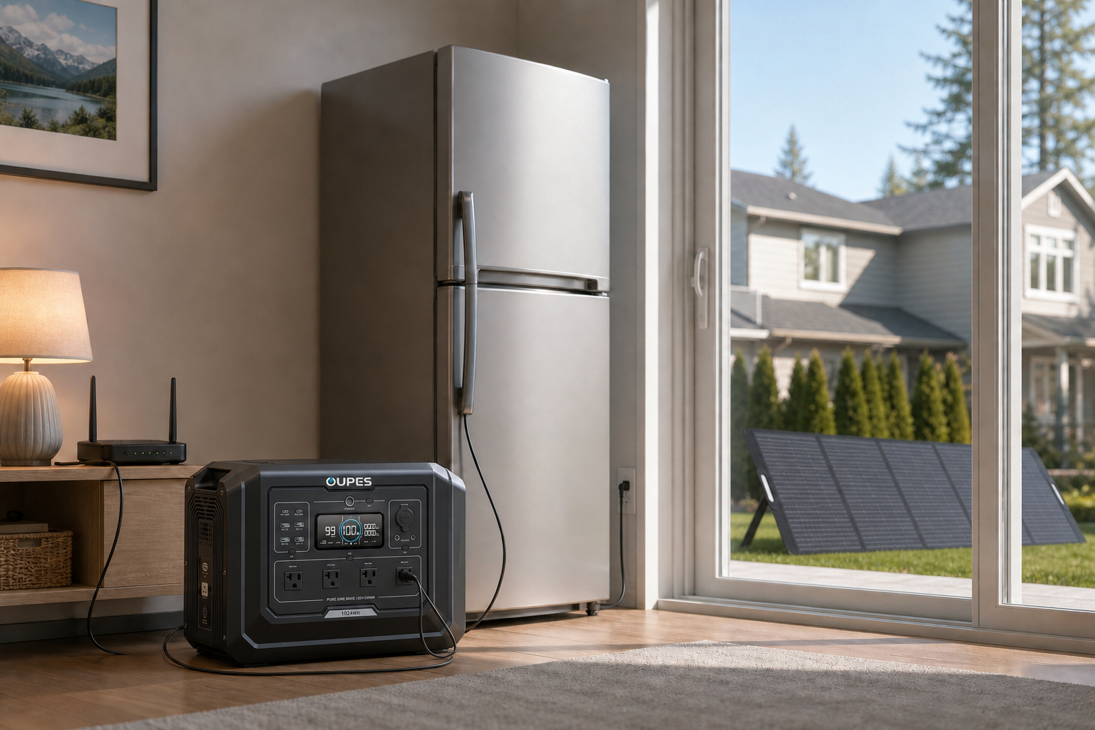 Solar Power Generator for Home: Essential-Load Sizing Guide