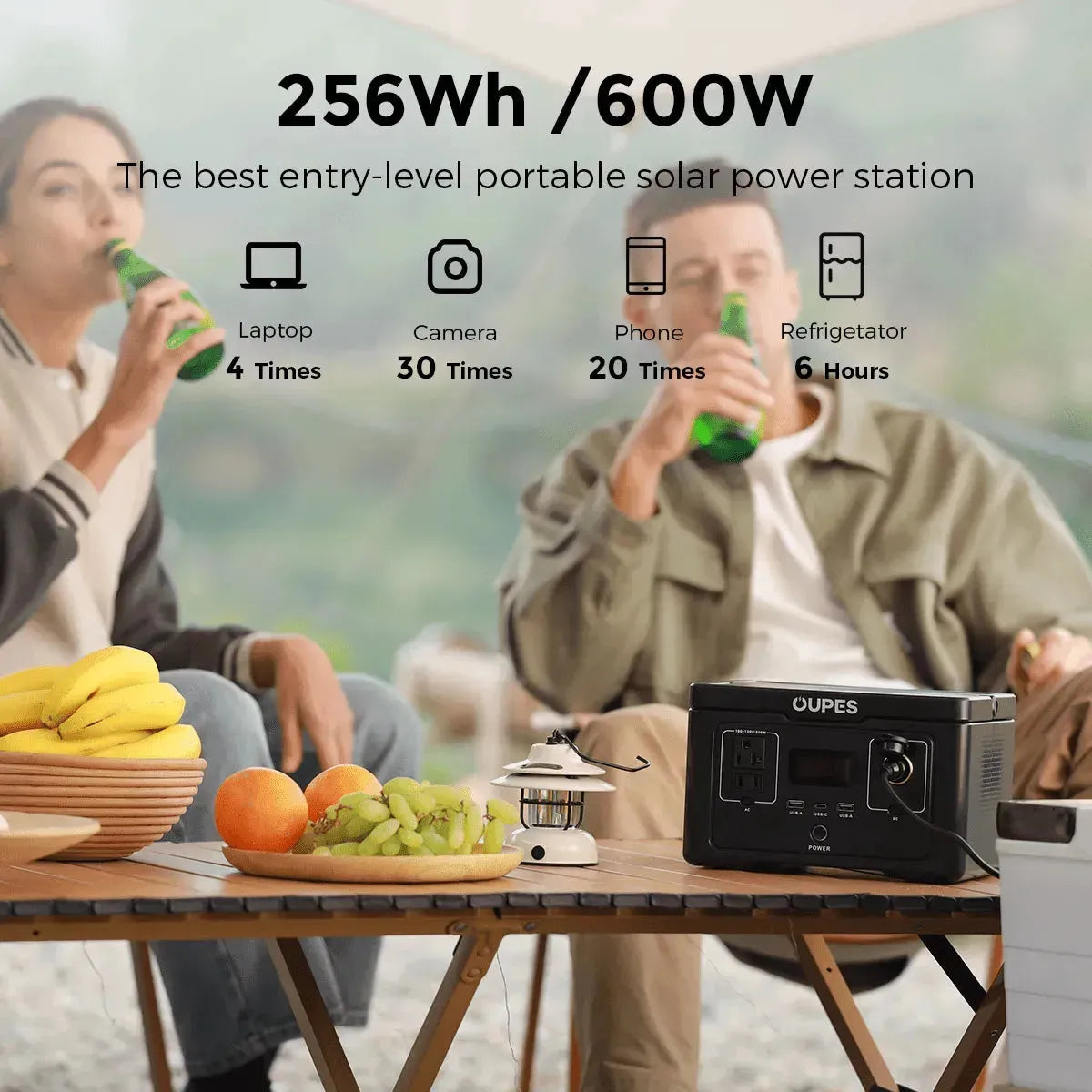 Exodus 600 + 240W Solar Panel | Solar Generator Kit